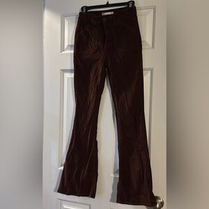 High Rise Flare Corduroy pants